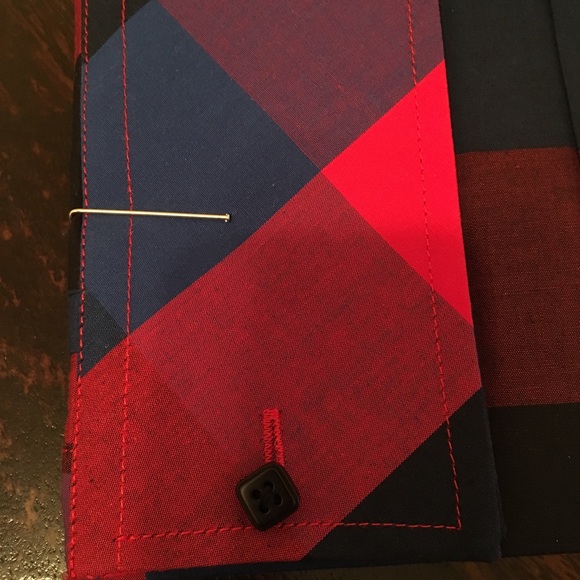 NWT Robert Lewis Contemporary Fit Sport Shirt - Picture 6 of 6